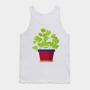 Groovy little coriander plant Tank Top